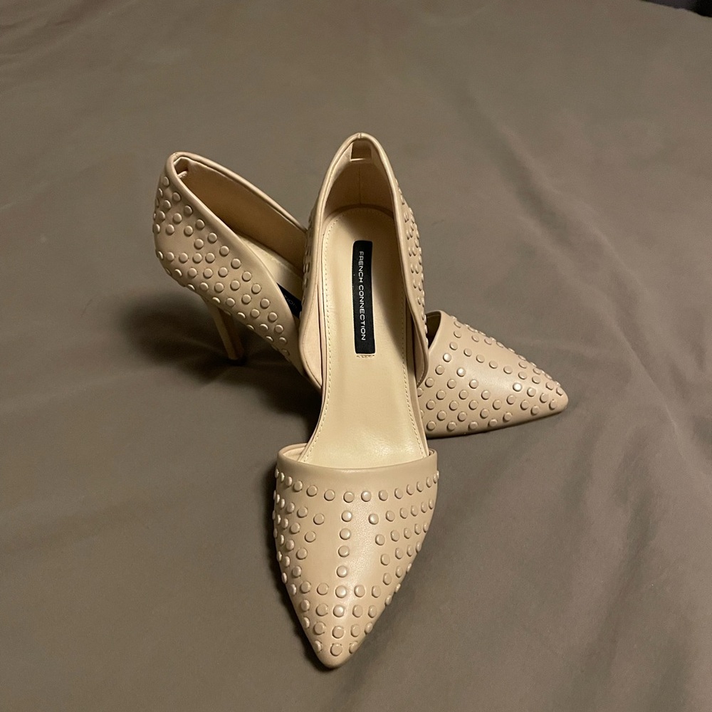 Studded Heeled Pump by French Connection